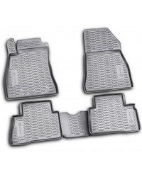 3D Patosnice NISSAN Juke (F15) 2010-2020, kopče za fiksiranje patosnica, set 4 kom