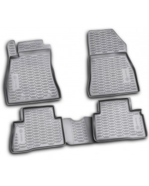 3D Patosnice NISSAN Juke (F15) 2010-2020, kopče za fiksiranje patosnica, set 4 kom