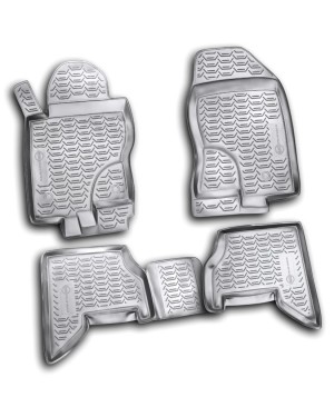 3D Patosnice NISSAN Pathfinder (R51) 2004-2012, set 4 kom.