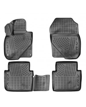 3D Patosnice HONDA CR-V (MK5), 2017->, set 4 kom.