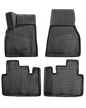 3D Patosnice TESLA Model S 2017->, set 4 kom.