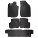 3D Patosnice DACIA Logan MCV, 2006-2012, 7 sedišta, set 5 kom.