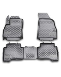 3D Patosnice FIAT Florino / CITROEN Nemo / PEUGEOT Bipper, 2008-2017, set 4 kom.