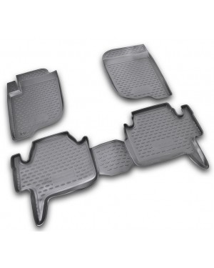 3D Patosnice MITSUBISHI Pajero Sport (KG/KH/PB) 2008-2015, set 4 kom.