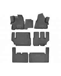 3D Patosnice FORD Tourneo Custom 9 sedišta, 2012-2023 set 6 kom.