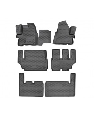 3D Patosnice FORD Tourneo Custom 9 sedišta, 2013-> set 6 kom.