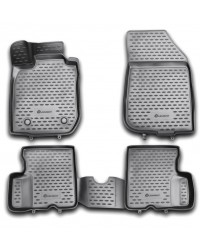 3D Patosnice DACIA Duster 2WD, 2010-2017, set 4 kom