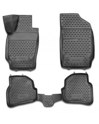 3D Patosnice VOLKSWAGEN Polo (6R) 2009-2017, set 4 kom.